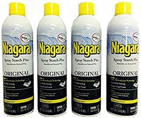 Almidón en Spray Niagara Plus 20oz - Original con Tecnología DURAfresh (Paquete de 4) - imagen 1