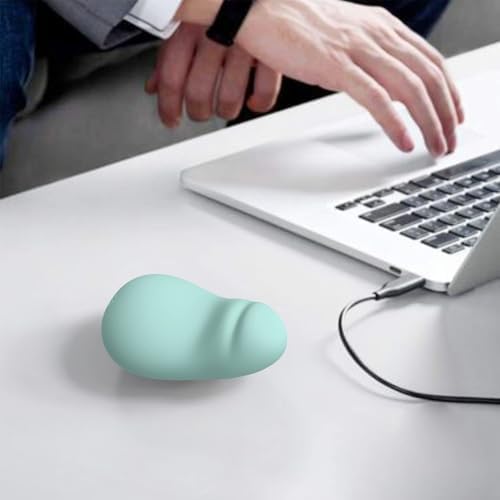 Masajeador Eléctrico Multifuncional Ultra Suave con Bola de Masaje Vibratoria, Masajeador de Dedos para Ejercitadores de Manos y Relajación (Verde) - imagen 7