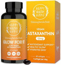 Suplemento de Astaxantina 12mg | Antioxidante Vegetal para Hidratación de Piel, Elasticidad y Brillo Radiante | Extracto de Algas | No OGM, Vegano, - imagen 1