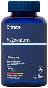 Suplemento Masticable de Magnesio Trace Minerals | Promueve la Calma, Enfoque y Relajación Muscular | Apoya Sueño Óptimo y Digestión | Sin Azúcar | - imagen 1