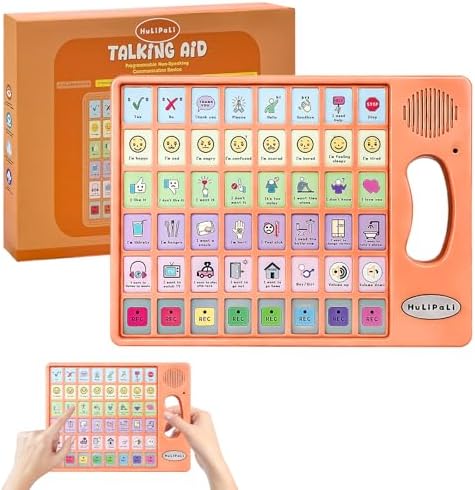 Dispositivo AAC para Autismo con Mango Ergonómico - 40 Botones Preinstalados y 8 Teclas Programables, Herramienta de Comunicación No Verbal para - imagen 1