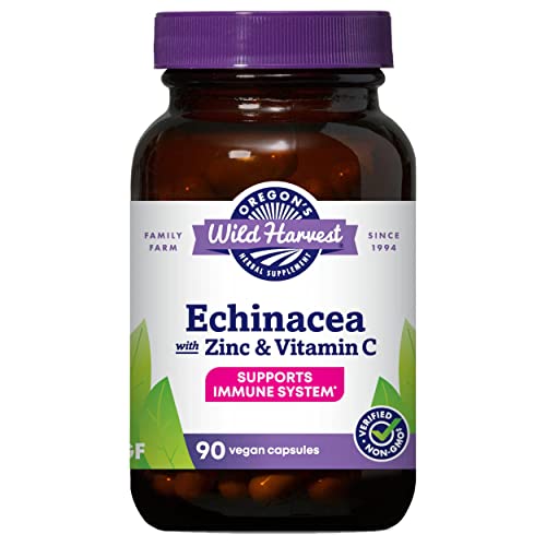 Cápsulas de Equinácea con Zinc y Vitamina C de Oregon's Wild Harvest, 90 piezas - imagen 3