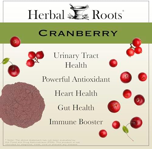 Píldoras de Arándano Extra Fuerte Herbal Roots para Hombres y Mujeres con Ortiga Orgánica | Salud del Tracto Urinario | 60 Cápsulas Veganas - imagen 3