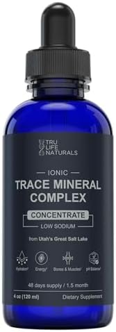 Complejo de Minerales Traza – 4 oz (48 Porciones) – Concentrado de 72+ Minerales Iónicos/Magnesio, Cloruro, Boro, Potasio/Apoya la Hidratación y el - imagen 1