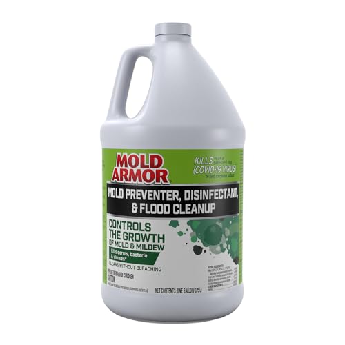Mold Armor Preventivo de Moho y Desinfectante, 1 gal., Controla y Previene el Crecimiento de Moho y Hongos, Listo para Usar - imagen 2