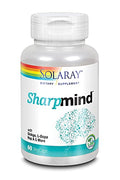 SOLARAY SharpMind Fórmula de Apoyo Cerebral - Suplementos Nootrópicos para la Salud Cognitiva con Ginkgo Biloba - 60 Cápsulas Veganas, 60 Porciones, - imagen 1