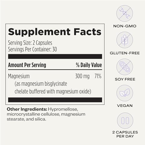 Suppgrade Labs Magnesio 101 de Dave Asprey | Apoyo Diario para Sueño, Metabolismo, Relajación y Salud Cardiaca | 300 mg de Magnesio Bisglicinato - imagen 6