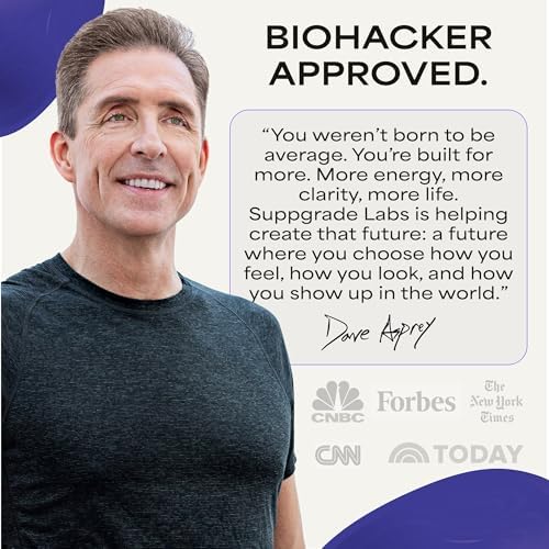 Suppgrade Labs Magnesio 101 de Dave Asprey | Apoyo Diario para Sueño, Metabolismo, Relajación y Salud Cardiaca | 300 mg de Magnesio Bisglicinato - imagen 8