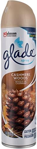 Aerosol Ambientador Glade Maderas de Cachemira 8 Oz (Paquete de 3) - imagen 1