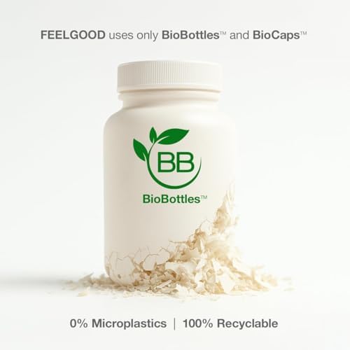 Cápsulas de Beta-Alanina FeelGood Superfoods - Suplemento Pre Entrenamiento de Aminoácidos - 3200mg por Porción - Soporte para Resistencia Muscular y - imagen 6