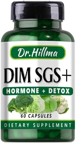 Suplemento Detox Hormonal Dim 200mg de Diindolilmetano para Mujeres, Apoyo Menopáusico, Acne Hormonal, Sofocos, Promueve Desintoxicación (60 Cápsulas) - imagen 1