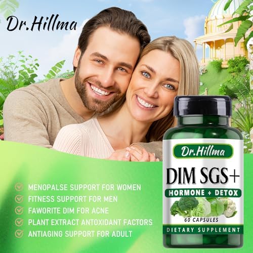 Suplemento Detox Hormonal Dim 200mg de Diindolilmetano para Mujeres, Apoyo Menopáusico, Acne Hormonal, Sofocos, Promueve Desintoxicación (60 Cápsulas) - imagen 2