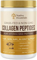 Polvo de Péptidos de Colágeno Múltiple Native Essentials - Hidrolizado Tipo I y III - Para Cabello, Piel, Uñas y Articulaciones - 16oz - imagen 1
