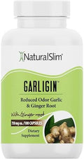 Suplemento de Ajo Sin Olor NaturalSlim con Jengibre para Apoyo Inmunológico, Aumento del Metabolismo y Mejora Digestiva - 100 Cápsulas - imagen 1