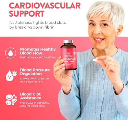 Suplemento de Nattokinasa Eve's Cycle 4000 FU - 270 Cápsulas Veganas de Natto - Enzima Japonesa Premium, Natural Anticoagulante, Orgánico, Sin - imagen 3