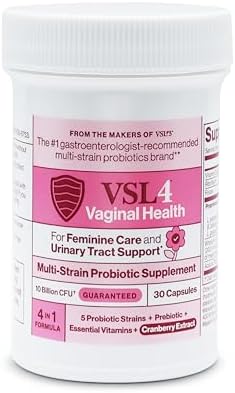 Suplemento Probiótico VSL4® para la Salud Vaginal y Soporte de Tracto Urinario – 10B CFU – Fórmula 4 en 1 con Probióticos, Prebióticos, Extracto de - imagen 2