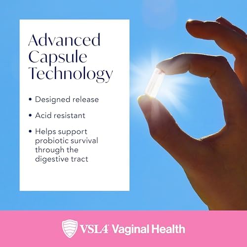 Suplemento Probiótico VSL4® para la Salud Vaginal y Soporte de Tracto Urinario – 10B CFU – Fórmula 4 en 1 con Probióticos, Prebióticos, Extracto de - imagen 5