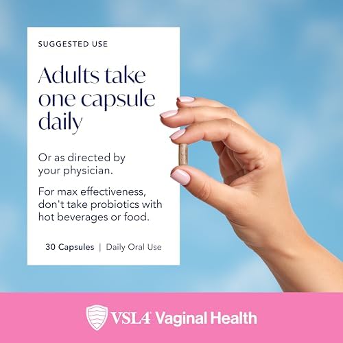 Suplemento Probiótico VSL4® para la Salud Vaginal y Soporte de Tracto Urinario – 10B CFU – Fórmula 4 en 1 con Probióticos, Prebióticos, Extracto de - imagen 8