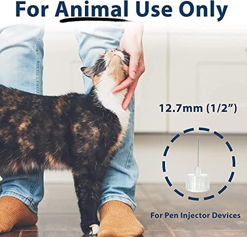 Paquete UltiCare VetRx UltiGuard Safe con agujas para mascotas de 12.7mm (1/2”) 29G y contenedor de objetos punzocortantes, 100 piezas - imagen 2