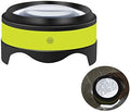 Lupa recargable Dylviw 3X-5X con luz LED ajustable, área de visión amplia, ideal para lectura y manualidades, incluye estuche de transporte - imagen 1