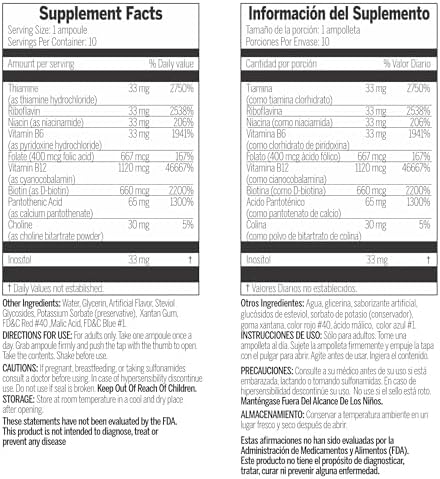 Tribedoce 50,000 - Suplemento Líquido de Complejo B, Apoyo Inmunológico, No Transgénico, 10 Ampollas (100 ml) - imagen 8