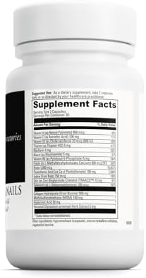 Suplemento Dietético DAVINCI Labs para Cabello, Piel y Uñas - 60 Cápsulas Gluten-Free con Vitamina C, D3, Biotina, Zinc y Minerales para Piel - imagen 2
