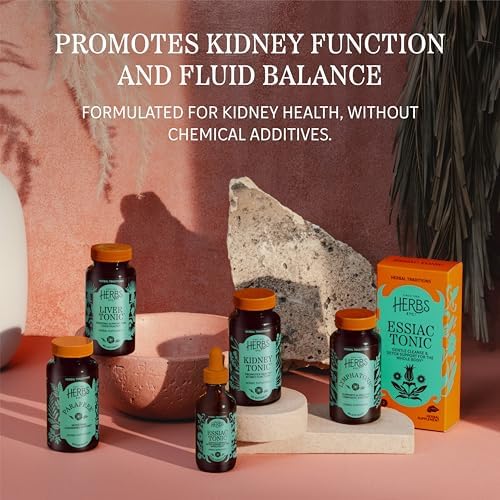 Suplemento Herbal Herbs Etc. Tónico para Riñones en Softgels - Diente de León, Palma Enana y Perejil - Apoya el Equilibrio de Líquidos - Orgánico y - imagen 4