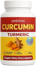 Suplemento de Cúrcuma Curcuyin, 850mg, 30 Tabletas - imagen 1