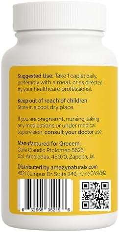 Suplemento de Cúrcuma Curcuyin, 850mg, 30 Tabletas - imagen 3