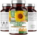 Number One Nutrition Phosphatidilserina Premium 400mg, Derivada de Lecitina de Girasol para Apoyar la Memoria, Enfoque y Cognición, Sin Soja, 120 - imagen 1