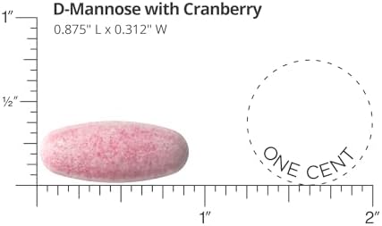 Suplemento DOCTORS' PREFERRED D-Mannose 1300 MG con 500 MG de Arándano - Fórmula Premium (90 Tabletas Veganas) - imagen 3