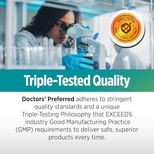 Suplemento DOCTORS' PREFERRED D-Mannose 1300 MG con 500 MG de Arándano - Fórmula Premium (90 Tabletas Veganas) - imagen 8