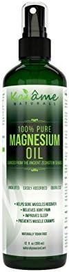 Spray de Aceite de Magnesio Kaiame Naturals, Grande 12 oz, Puro y Orgánico, Sin Diluir, Proveniente del Antiguo Lecho Marino de Zechstein - imagen 3