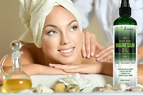 Spray de Aceite de Magnesio Kaiame Naturals, Grande 12 oz, Puro y Orgánico, Sin Diluir, Proveniente del Antiguo Lecho Marino de Zechstein - imagen 4