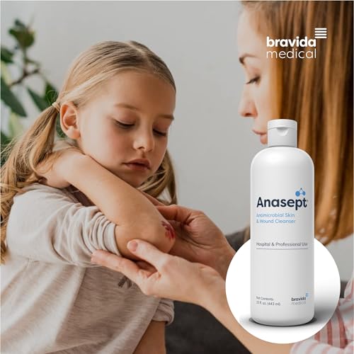 Limpiador Anasept para Piel y Heridas YOPKEN, Botella de 15 oz con Tapa dosificadora - imagen 5