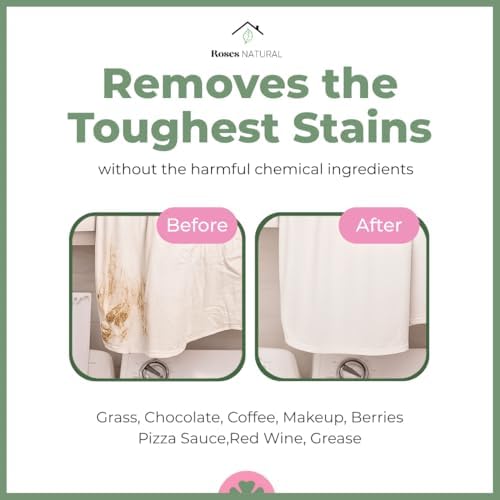 Detergente para Ropa Natural Roses con Pachulí, 32 oz, Compatible HE, Aroma Musgoso, Aceite Esencial, Hipoalergénico, Biodegradable, Hecho en EE. UU. - imagen 4