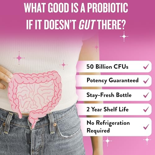 Legendairy Milk Hot Girl Ish™ - Probióticos Diarios para Mujeres con 50 Mil Millones de CFU - Suplemento Probiótico Femenino con 20 Cepas, - imagen 5
