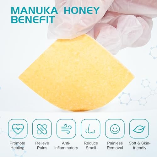 Vendas de Miel de Manuka OPTITEKNIK con Alginate de Calcio 2x2 Paquete de 10, Apósitos Médicos de Alta Absorción para Heridas - imagen 5
