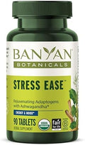 Banyan Botanicals Suplemento Orgánico para el Estrés – Apoyo Adrenal y Resiliencia – Ashwagandha y Shatavari para Fatiga – 90 Tabletas – Orgánico USDA - imagen 1