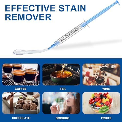 LUCKIN SMILE Paquete de 10 Recargas de Gel Blanqueador Dental 35%, 60 Tratamientos, Sin Sensibilidad, Gel de 3ml para Kits de Blanqueamiento Dental - imagen 5