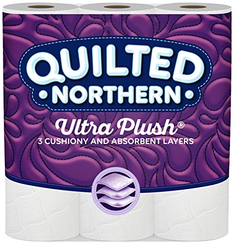 Papel Higiénico Quilted Northern Ultra Plush Mega-Roll, Paquete de 9 Mega Rollos, Equivalente a 36 Rollos Regulares - imagen 2