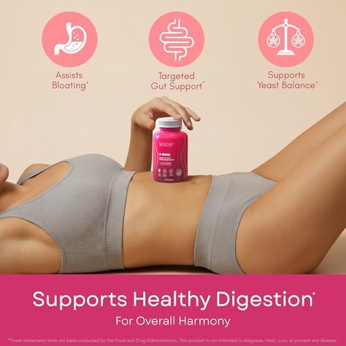 Probioticos Vaginales SOON+ para Mujeres, V-Sync con Lactobacillus, Arándano y Prebióticos, Apoyo al pH y Salud Urinaria, 60 Cápsulas - imagen 5