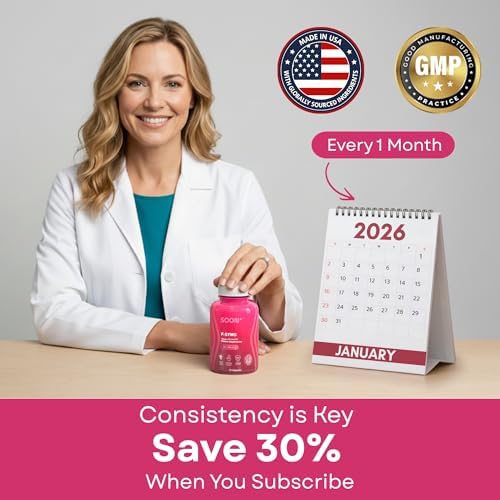 Probioticos Vaginales SOON+ para Mujeres, V-Sync con Lactobacillus, Arándano y Prebióticos, Apoyo al pH y Salud Urinaria, 60 Cápsulas - imagen 8