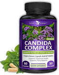 Potent Garden Complejo Candida - Mezcla de Orégano y Ácido Caprílico, Suplemento para la Salud Intestinal y Apoyo Inmunológico, 60 Cápsulas - imagen 1