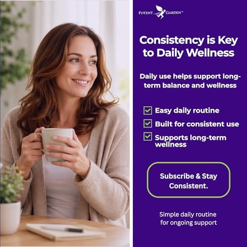 Potent Garden Complejo Candida - Mezcla de Orégano y Ácido Caprílico, Suplemento para la Salud Intestinal y Apoyo Inmunológico, 60 Cápsulas - imagen 8