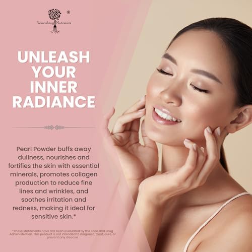 Suplemento de Polvo de Perla para la Salud de la Piel - Antienvejecimiento, Antioxidante y Producción de Colágeno - Ojos, Cabello y Uñas Saludables, - imagen 3