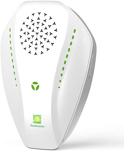 Repelente Ultrasonico Neatmaster para Insectos y Plagas, Repelente Electrónico para Cucarachas, Mosquitos, Ratones, Arañas y Más - Blanco - imagen 1