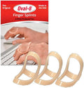 Férula Oval-8 de 3-Point Products para Dedos, Soporte y Protección para Artritis, Dedo en Gatillo y Más, Tallas 8, 9, 10 (Paquete de 1), Beige - imagen 1