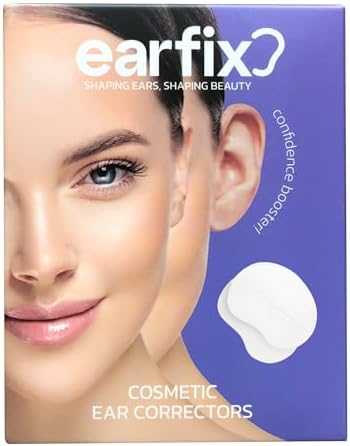 EarFix Corrector de Orejas (Paquete de 8) – Cinta Invisible Impermeable para Sujetar Orejas Protruyentes – Alternativa No Quirúrgica para Adultos y - imagen 1