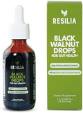 Resilia Gotas Líquidas de Limpieza Herbal – Extracto de Nogal Negro y Ajenjo con Semilla de Calabaza, Ajo y Cúrcuma – Tintura Sin Alcohol para - imagen 1